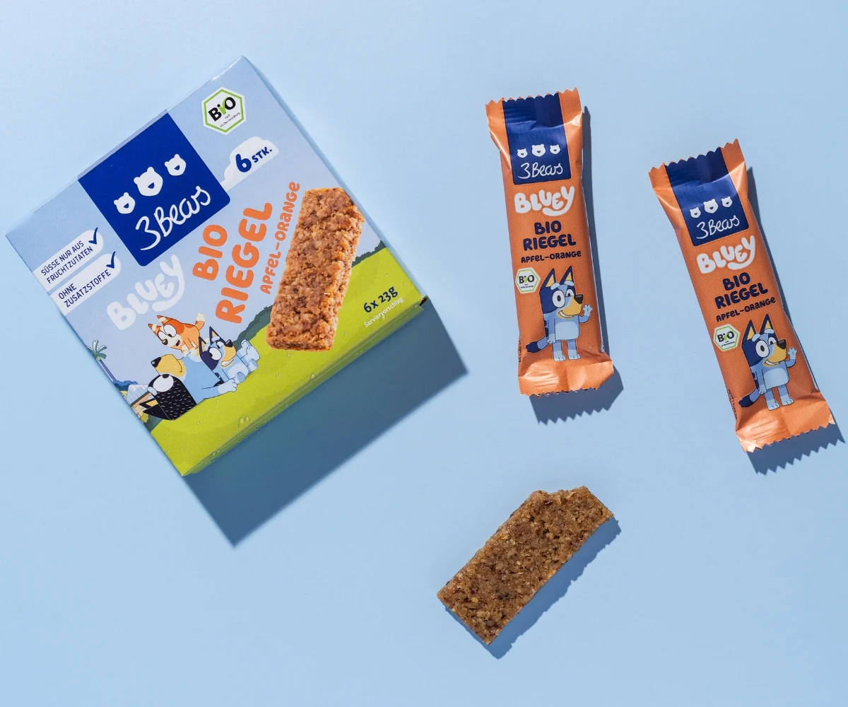 Bluey Bio Riegel – Apfel-Orange - Image 3