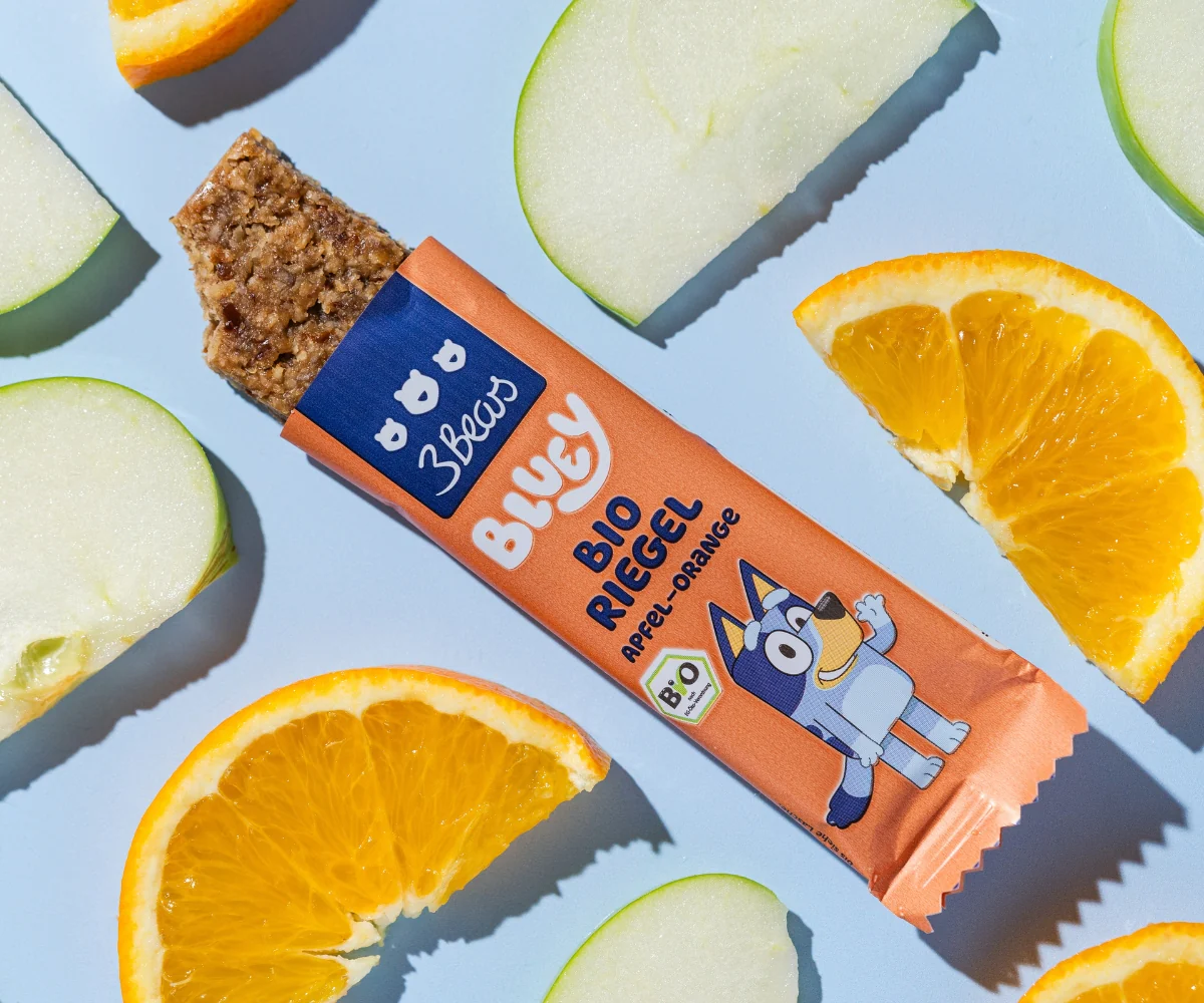 Bluey Bio Riegel – Apfel-Orange - Image 4