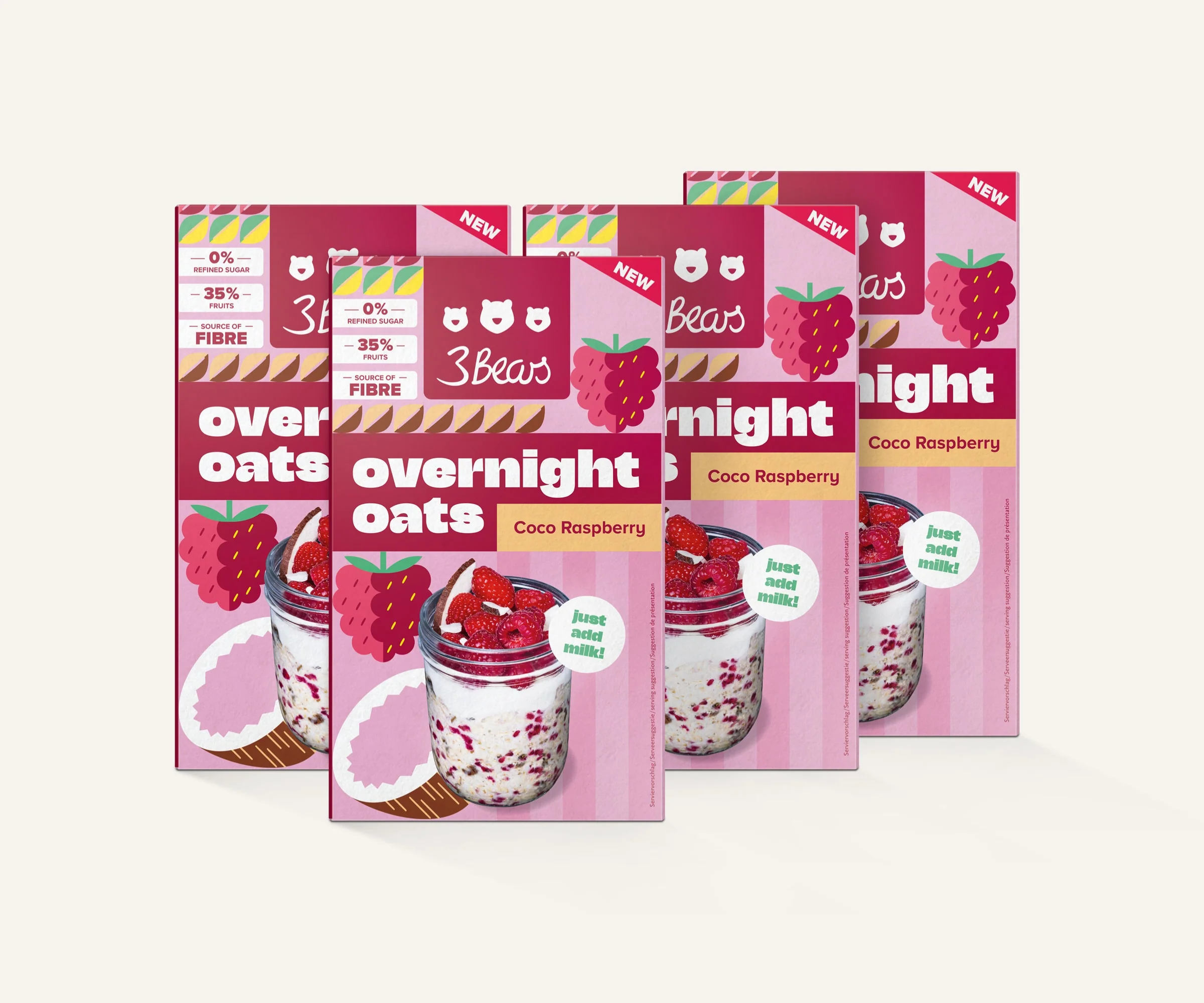 Overnight Oats – Kokos Himbeere - Image 2