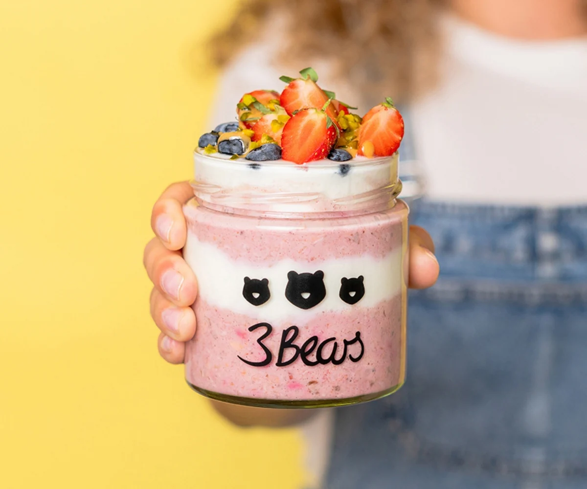 Overnight Oats Glas - Image 3
